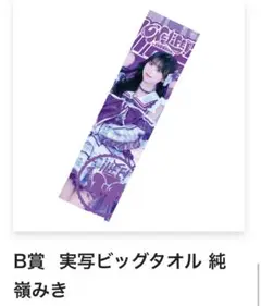iLife B賞実写ビッグタオル 純嶺みき
