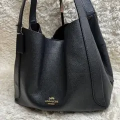 【美品】コーチ　COACH ハドリー　ホーボー　トートバッグ　ビジネス　レザー