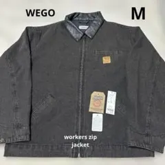 WEGO Workers Zip Jacket BLACK
