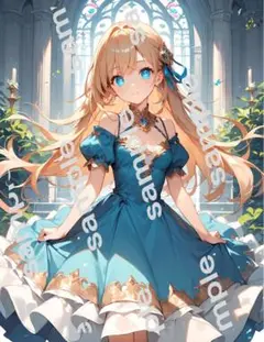 アートポスター ★オリジナル★A４アニメファンアート A4 ポスター イラスト