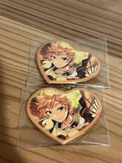 あんスタ ラメキラハート缶バッジ 春川宙 - メルカリ
