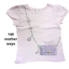 140 mother ways Tシャツ バッグ柄のサムネイル