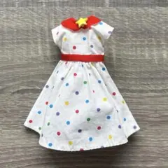 【レトロ】リカちゃん 着せ替え服 ドレスとバッグセット昭和（匿名発送）