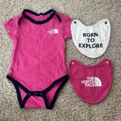THE NORTH FACE ロンパース スタイ セット