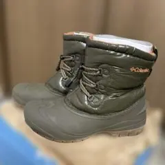 コロンビア スノーブーツ 24cm カーキ