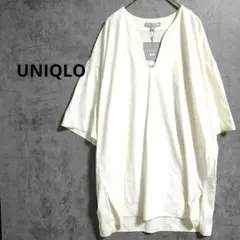 ユニクロ　チュニック　半袖　エアリズム　ゆったり　カジュアル