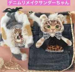 デニムリメイク　リトルサンダーちゃん　コヤンイサムチョン　大きめサコッシュ