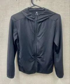 UNIQLO AIRism キッズパーカー 140 ブラック