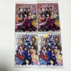 ウマ娘 ツインウエハース4枚セット ドレス集合