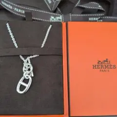 【新品未使用】HERMES アミュレット ネックレス シルバー925のサムネイル
