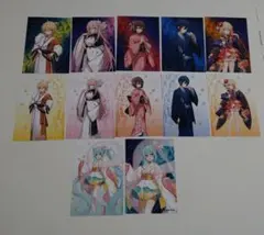 初音ミク　トレーディングブロマイド　七夕ver.　全12種　コンプセット