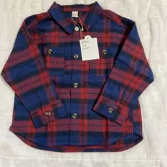 アプレレクール　チェックシャツ　100