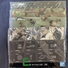 メタルギアソリッド　一番くじ　E賞 サバイバルハンカチ コンプセット