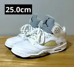 NIKE JORDAN 5 RETRO BG WHITE