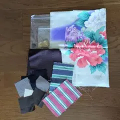 はぎれ　洋服生地　着物生地　ほか　パッチワーク
