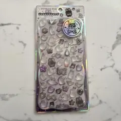 光るジュエルプチドロップ ストーン付き 正規品 カミオジャパン 白黒 しろくろ