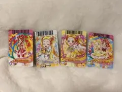 プリキュアキャラクター トレーディングカード 4枚セット YESプリキュア