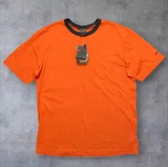 デッドストック 00s Nike DRI-FIT オレンジ リンガー Tシャツ