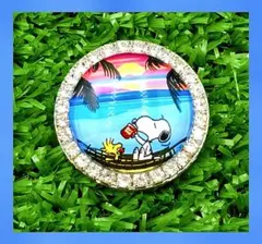 LoveSB様専用スヌーピー★ゴルフマーカー★キラキラ★マグネット