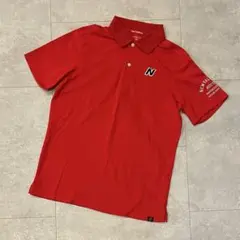 New Balance Golf ポロシャツ レッド 赤 サイズ4のサムネイル