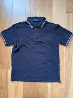 FRED PERRY ネイビー ポロシャツ - メルカリ