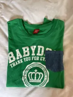 BABYDOLLTシャツ グリーン 緑Tシャツ