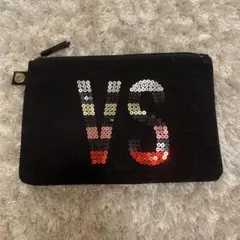 Victoria’s Secret ポーチ　黒　ブラック　スパンコール