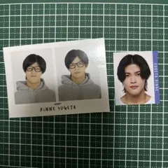 WiNK UP 証明写真風カード Myojo デタカ 厚紙 りんね