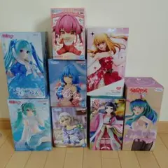 最新含む美少女フィギュア 6点セット まとめ売り 初音ミク このすば リゼロ 他 最新含む美少女フィギュア 6点セット まとめ売り 初音ミク このすば