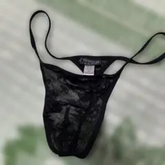 SHIROHATO メンズレースTバック Mサイズ ブラック