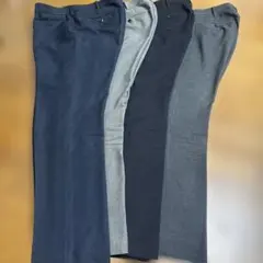 ユニクロ　スラックス4本セット ウエスト79レングス76