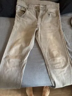 UNIQLO ライトグレー スリムフィットスキニーデニム