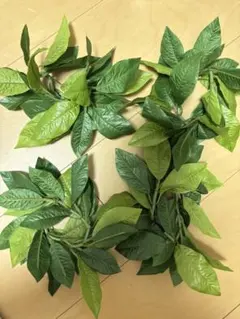 フラダンス ヘア小物セット　腕輪　ベッドバンド　花冠