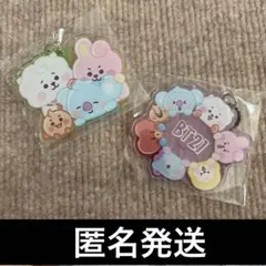 BT21 BTS アクリルキーホルダー　集合　２個セット