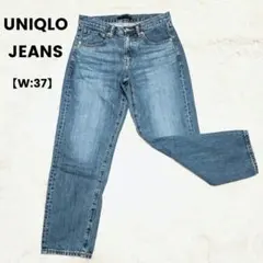 ユニクロジーンズ UNIQLO JEANS デニム ダメージジーンズ W:37