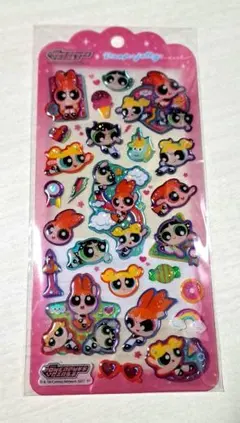 【正規品】パワーパフガールズ ドロップジュエリーシール　★新品•未使用•未開封