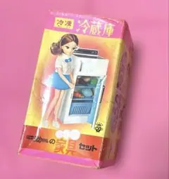 初代リカ 2代目リカ リカちゃん冷蔵庫 白い家具 リカちゃん家具 昭和リカ 小物