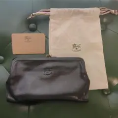 週末値下げ❗️★イルビゾンテ★ ブラック レザー 長財布