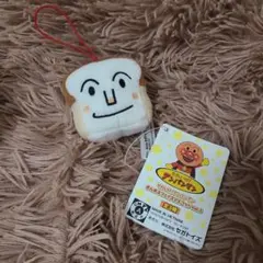 【美品/即購入⭕】しょくぱんまん　フェイスマスコット