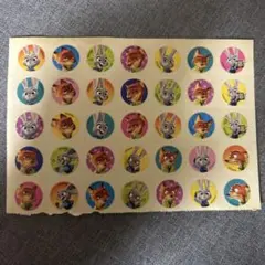 ズートピア キャラクターシール シート