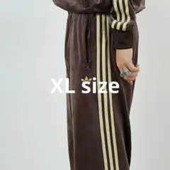 adidas originals BROWN ブラウン ジャージ 新品 XL 茶