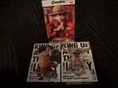 ワンピース フィギュア ルフィ 3点セット