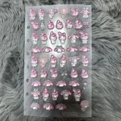 ボンボンドロップシールミニ　マイメロ