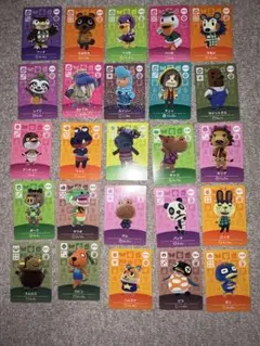 amiiboカード　あつまれどうぶつの森　3弾　25枚セット