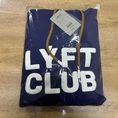 LYFT パーカー L 青色