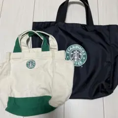 スターバックス トートバッグ 2点セット