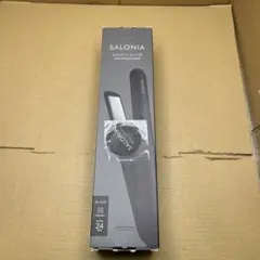 SALONIA スムースシャイン ストレートアイロン　24mm ブラック