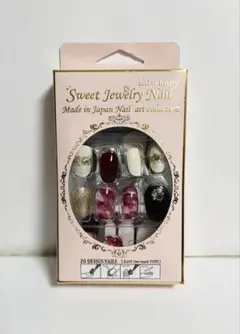 ネイルチップ 19枚セット シール数枚付き