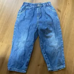 デニムブルー 長ズボン 110