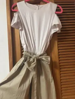 Rirandture オフショルダー ドッキングワンピース サイズ2